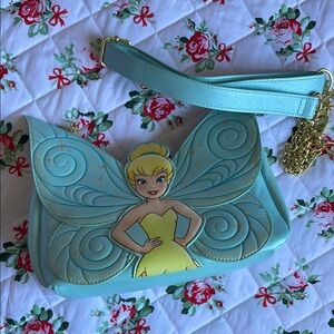 Blue Fairy-Themed Shoulder Bag